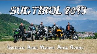 FUNBIKER PUCHBERG Motorradtour TRENTINO-SÜDTIROL 2013 | Drift HD Ghost