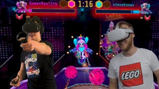 I Challenge SteveKnows and Shynee To A Duel! - Blaston Oculus Quest Footage