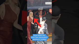 Chris Hemsworth & Anya Taylor Joy Spotted Side By Side🔥