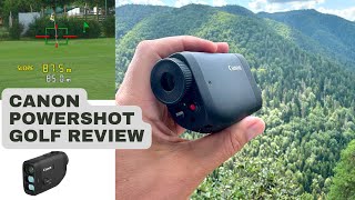 Canon PowerShot Golf - review of a laser rangefinder with a built-in camera