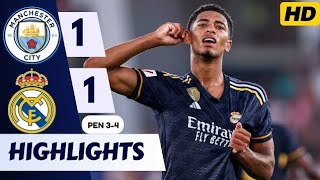 Man City vs Real Madrid (1-1) | Extended Highlights & Penalty Shootout | Champions League 2023/24