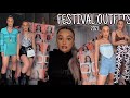 BOOHOO FESTIVAL OUTFITS TRY ON HAUL | RAVE/FESTIVAL OUTFITS 2021