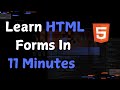 Learn HTML FORMS in 11 Minutes!