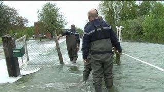 Crues: situation stabilisée à Troyes, la décrue en vue - 09/05