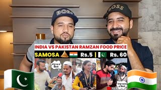 Pakistani Reaction On India Vs Pakistan Ramzan Food Price Comparison | Indian Public On Pakistan