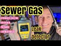 ⚠️(REAL TEST)⚠️ Sewer Gas Leak Detector (Best for Plumbers)