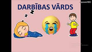 DARBĪBAS VĀRDS