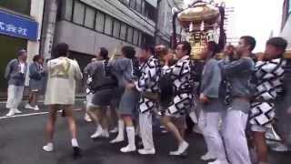 平成26年 三田 春日神社 例大祭 【 芝五 】神輿渡御。