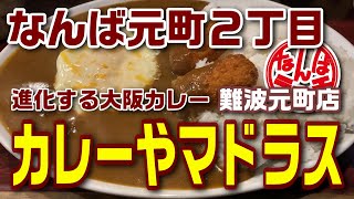 【なんばランチ】難波のカレーといえば外せない一軒　進化する辛さと甘味【カレーやマドラス 難波元町店】