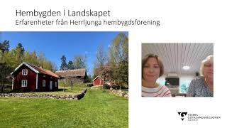 LOVG Hembygden och landskapet Herrljunga (Jessica Bergström \u0026 Annika Johansson)