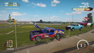 WreckFest 2 First 10 minutes of Gameplay 4k60fps