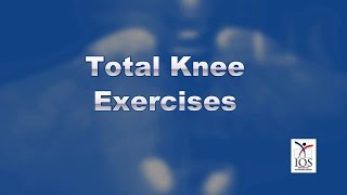 Physical Therapy, Total Knee Replacement
