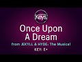 Once Upon A Dream ... from JEKYLL & HYDE, The Musical ... Karaoke Piano with Lyrics