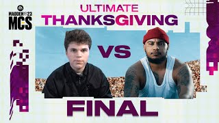 MADDEN 23 | Cleff vs Dez | MCS Ultimate Thanksgiving Final | A FEAST OF A BATTLE! 👑 🏈
