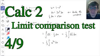 Calculus 2, Limit Comparison Test (April 9, 2021)