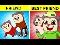 The Difference Between Friends and Best Friends in Animation Meme Compilation