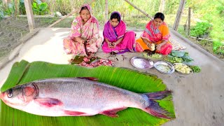 3kg সিলভার মাছ কেটে শীতের সব্জী দিয়ে মায়ের হাতে ঝাল রান্না সাথে ফুলকপির ভর্তা || fish curry recipe