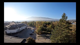 Sofia - Bulgaria - View on Mount Vitosha -Vitosha boulevard waking tour HD 1080p