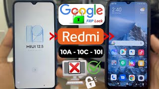 MIUI 12.5 Google Account Bypass || Frp Bypass Redmi 10A (Without PC)