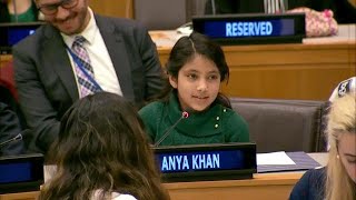 Powerful Speech by 10 year old on Artificial Intelligence & Empathy - Girls in Science