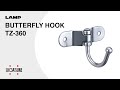 [QUICK DEMO] BUTTERFLY HOOK TZ-360 - Sugatsune Global