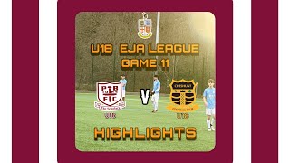 Potters Bar U18 v Cheshunt FC U18- EJA League Brown Division Game 11 Highlights- 19.01.25