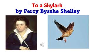 To a Skylark by P.B Shelley