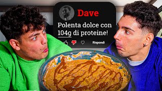 PROVIAMO LE VOSTRE RICETTE FIT PER 24h con @LucaRomanoyt