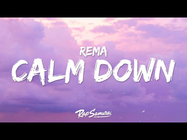 Rema Calm Down Midi Piano Rema Calm Down Midi Piano
