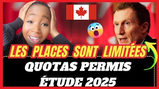 ATTENTION NOUVEAU QUOTA D’IMMIGRATION 2025