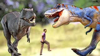 T REX vs ALL DINOSAURS - Jurassic World Evolution 2 | lego Jurassic world | animals ?