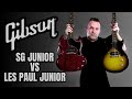 Gibson SG Junior VS Gibson Les Paul Junior