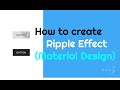 Button Ripple effect with CSS and Javascript