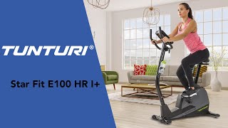 Tunturi Star Fit E100 HR I+ Hometrainer met Ergometer [NL]