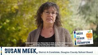 Vote for Susan Meek DCSD School Board Candidate