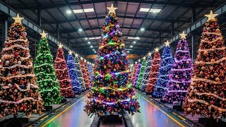 Inside the Factory: How Artificial Christmas Trees Are Made