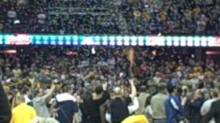 Akron Celebrates 2011 MAC Tournament Championship