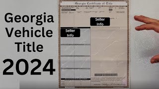 How to Transfer a Georgia Vehicle Title (2024)