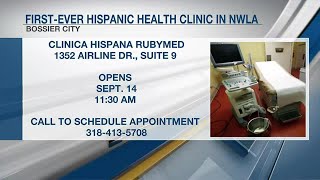 Northwest Louisiana's first Hispanic health clinic opens Sept. 14