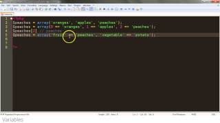 1 - PHP Basics - Variables