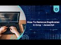 🔥 Mastering Arrays: Removing Duplicates in JavaScript Like a Pro #javascript