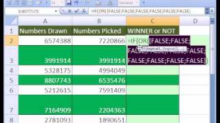 Excel Magic Trick #245: Matching 2 Lists w IF \u0026 OR functions