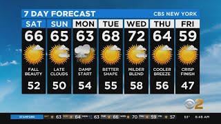 New York Weather: CBS2's 10/3 Saturday Morning Update