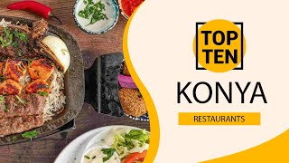 Top 10 Best Restaurants to Visit in Konya | Turkey - English