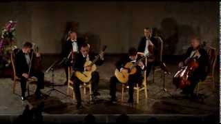 Gerard Drozd - Concerto for two guitars and string quartet op.140