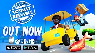 Totally Reliable Delivery Service - Launch Trailer (Xbox, PC, PS4, Switch, iOS, Android)