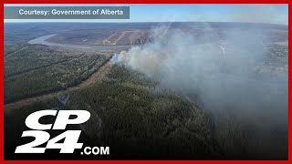 Wildfire burning out of control in Northern B.C.