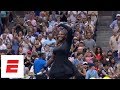 2018 Us Open Highlights Serena Williams Cruises Into The Second Round Espn
