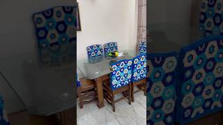 crochet chair cover.  / কুশিকাটার চেয়ার কভার   #shorts