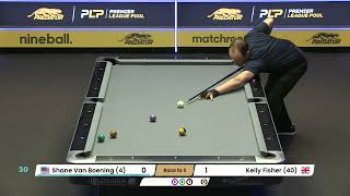 Shane Van Boening vs Kelly Fisher | 2022 Premier League Pool | Day 2